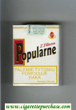 Popularne Z Filtrem white cigarettes soft box