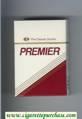 Premier cigarettes hard box