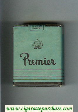 Premier blue cigarettes soft box