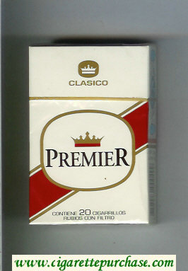 Premier Clasico cigarettes hard box