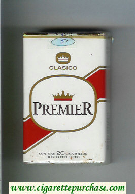 Premier Clasico cigarettes soft box