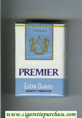 Premier Extra Suaves cigarettes soft box