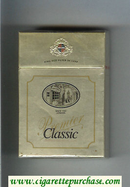 Premier Classic cigarettes hard box
