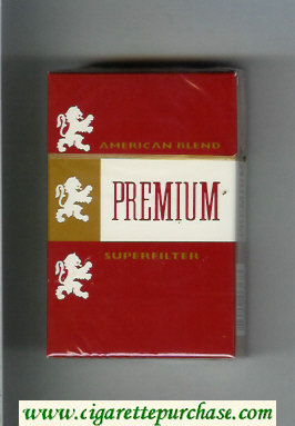 Premium American Blend Superfilter Cigarettes hard box