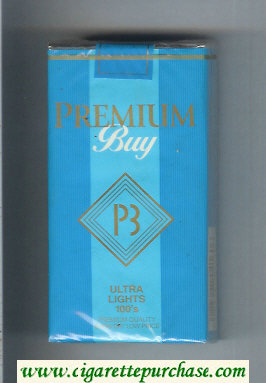 Premium Buy P3 Ultra Lights 100s cigarettes soft box