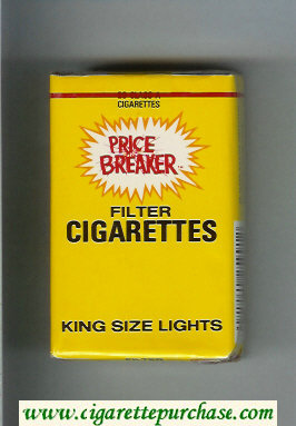Price Breaker Cigarettes Lights cigarettes soft box