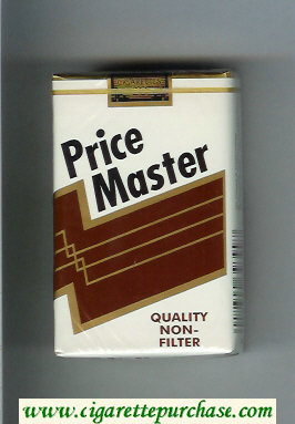 Price Master Quality Non-Filter cigarettes soft box