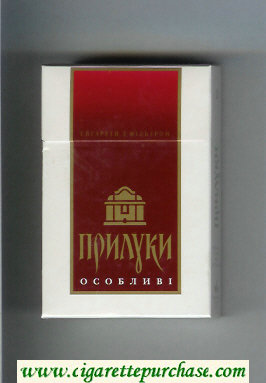 Priluki Osoblivi cigarettes hard box