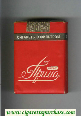 Prima Sigareti S Filtrom Filtr cigarettes soft box
