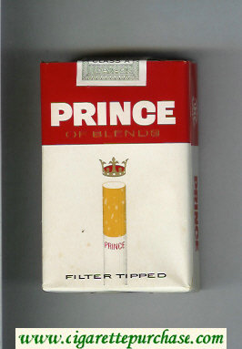 Prince Of Blends Filter Tipped cigarettes soft box