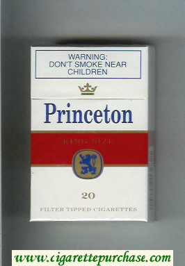 Princeton cigarettes hard box