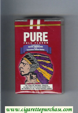 Pure Full Flavor cigarettes soft box