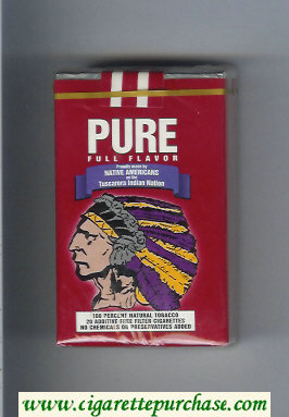 Pure Full Flavor cigarettes cartons=10box=200cigarettes King Size 85mm Soft...