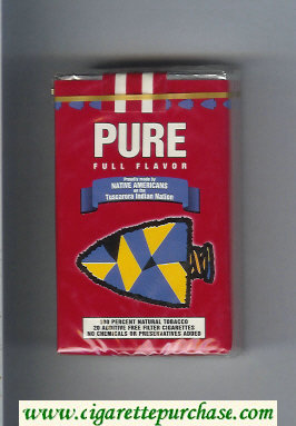 Pure Full Flavor cigarettes soft box