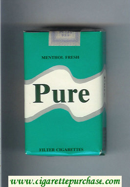 Pure Menthol Fresh cigarettes soft box