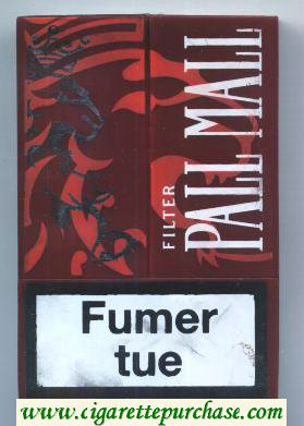 Discount Pall Mall Famous American Cigarettes Filter 20 cigarettes Acrylic Pack