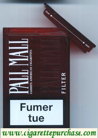 Discount Pall Mall Famous American Cigarettes Filter cigarettes Acrylic Pack