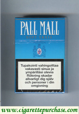 Discount Pall Mall Soft Taste cigarettes hard box