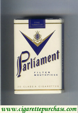 Discount Parliament Filter Mouthpiece white cigarettes soft box