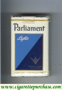 Discount Parliament Lights Recessed Filter cigarettes soft box