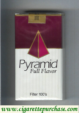 Discount Pyramid Full Flavor Filter 100s cigarettes soft box