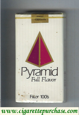 Discount Pyramid Full Flavor Filter 100s soft box cigarettes