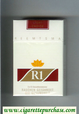 R1 Reemtsma Light Choice cigarettes hard box