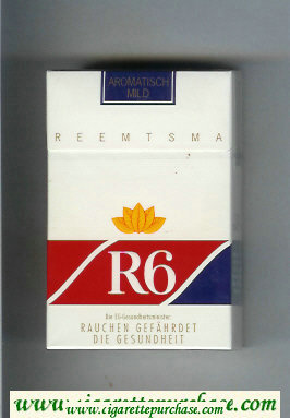 R6 Reemtsma Aromatisch Mild cigarettes hard box