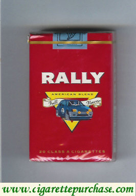 Rally American Blend cigarettes soft box