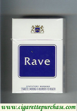 Rave cigarettes hard box