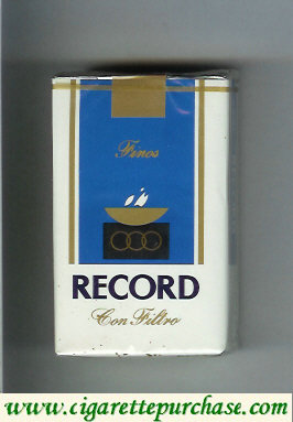 Record Finos Con Filtro cigarettes soft box