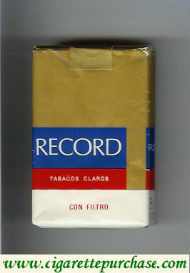 Record Con Filtro cigarettes soft box