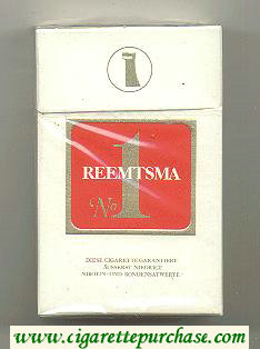 Reemtsma No1 cigarettes hard box