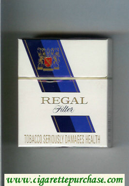 Regal hard box cigarettes