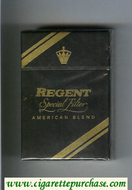 Regent Special Filter American Blend cigarettes hard box