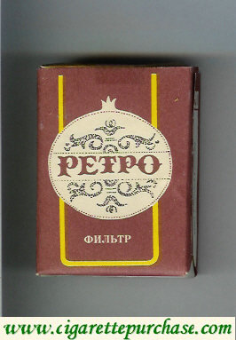 Retro soft box cigarettes