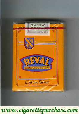 Reval Cigaretten Echt im Tabak cigarettes soft box