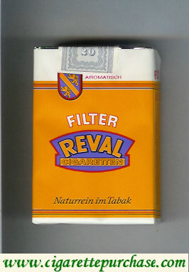 Reval Filter Cigaretten Naturrein im Tabak cigarettes soft box