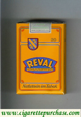 Reval Cigaretten Naturrein im Tabak cigarettes soft box