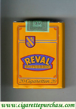 Reval Naturrein Cigaretten cigarettes soft box