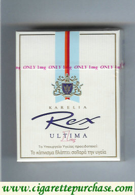 Rex Karelia Ultima 1 mg 25 cigarettes hard box