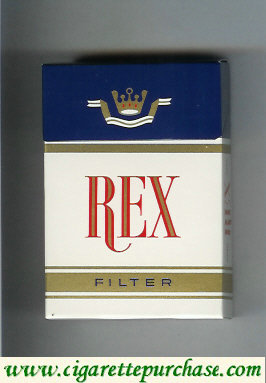 Rex cigarettes hard box