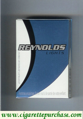 Reynolds Lights cigarettes hard box