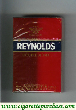 Reynolds Double Blend Full Flavor cigarettes hard box