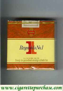 Reynolds No 1 25 cigarettes soft box