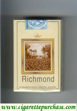 Richmond cigarettes soft box