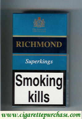 Richmond 100s cigarettes hard box