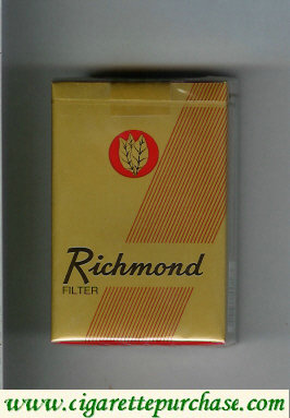 Richmond Filter cigarettes gold soft box