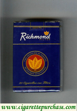 Richmond Filter cigarettes soft box