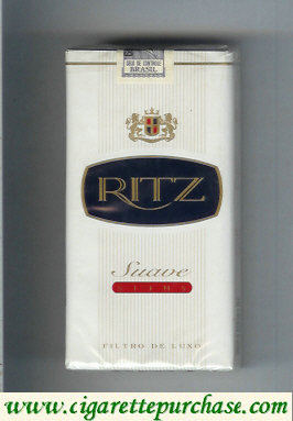 Ritz Suave Slims 100s cigarettes soft box
